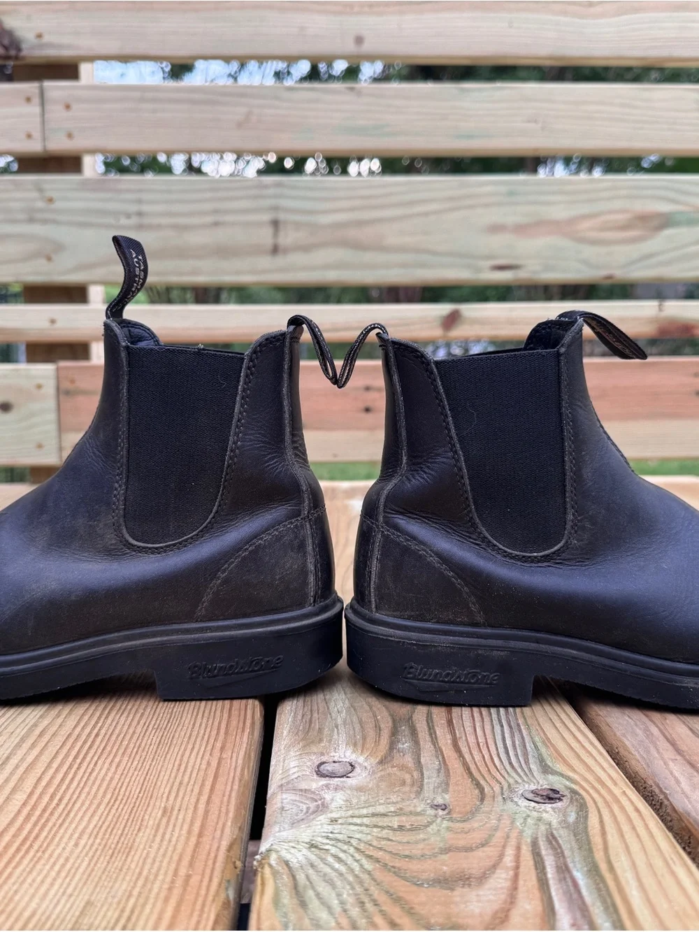 Blundstone Men's Black Chisel Toe Boots #068